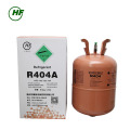 China 99.9% pureza mezcla refrigerante R404a gas cilindro irrellenable 500g para Singapur